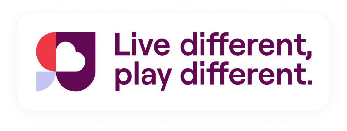 Slogan Cartamundi Live Different, Play Different